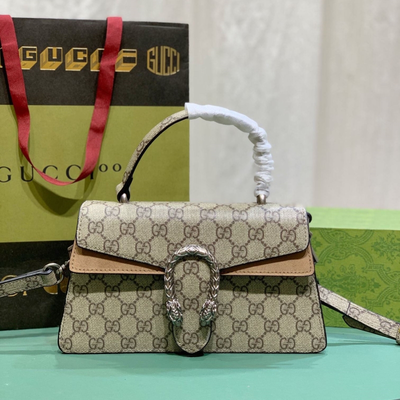 G*u*i top handle bags